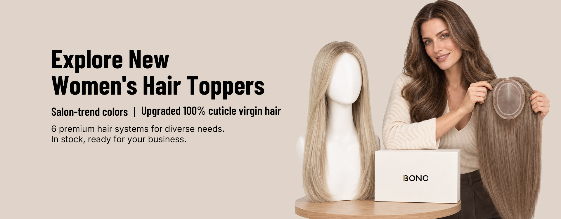 Two Hair Grades More Wig Styles