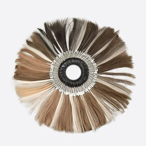 Men's Human Hair Color Ring