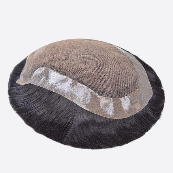 BLN465810 Fench Lace Men's Toupee Is Custom Hair Replacement Systems From Bono Hair