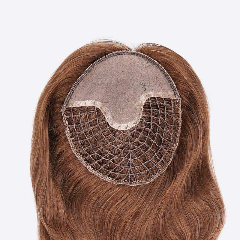 MOLLY Mesh Hair Integration System Is A Integrated Hair Topper From Bono Hair MOLLY Mesh Hair Integration System Is A Integrated Hair Topper From Bono Hair