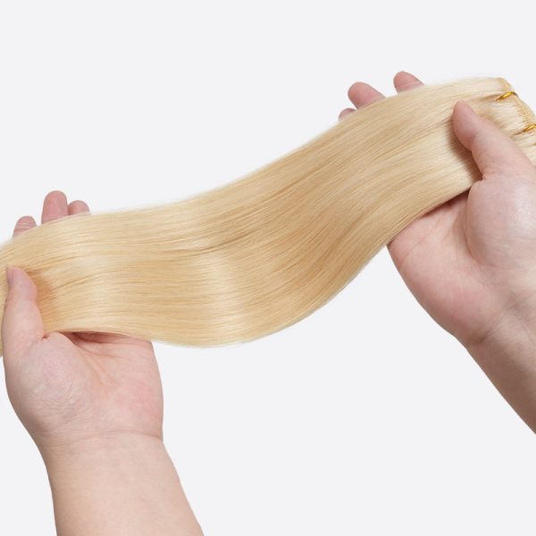 Machine Tied Weft Extensions Are Machine Weft From Bono Hair