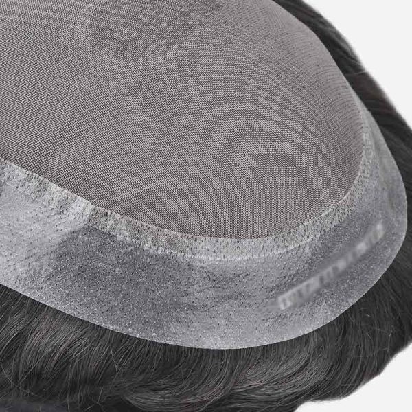 BH12 Monofilament Hair System Is Skin Perimeter Toupee From Bono Hair