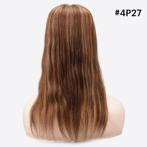 NOA Human Hair Silk Top Topper Is Highlighted Hair Topper From Bono Hair9