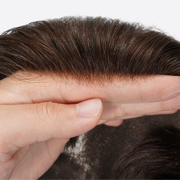 BH2F Full Lace Human Hair Toupee Is Stock Men's Hair From Bono Hair6