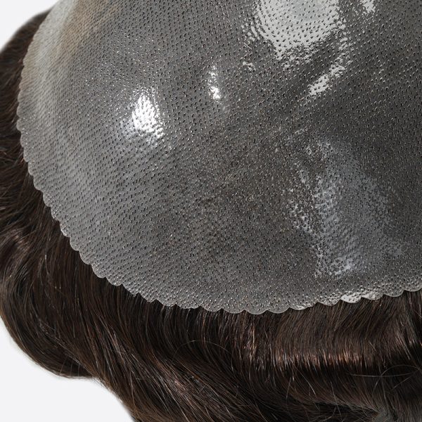6BH1ME Men's Hair Unit Is 0.08mm Men's Toupee Hair From Bono Hair