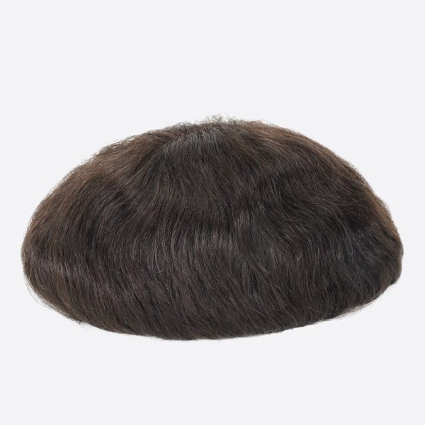 5BH3+ 0.03mm Ultra-Thin Skin Toupee Is Single Split Knots Hair Pieces From Bono Hair