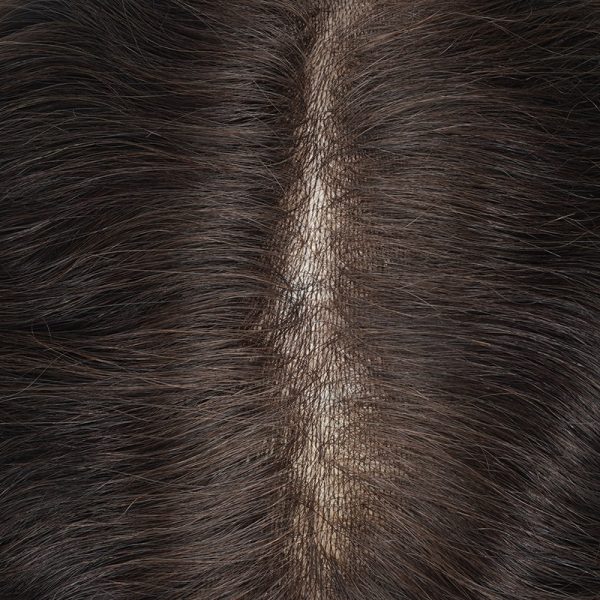 6BH3+ 0.03mm Ultra-Thin Skin Toupee Is Single Split Knots Hair Pieces From Bono Hair