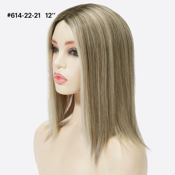 6ZeoPure Human Hair Topper Is Antimicrobial Hair Systems From Bono Hair