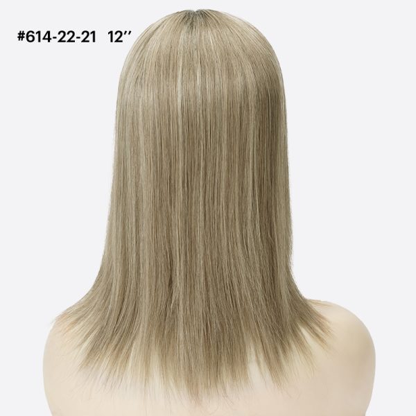 7ZeoPure Human Hair Topper Is Antimicrobial Hair Systems From Bono Hair